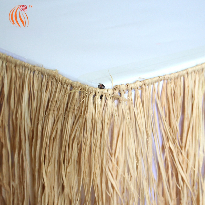 Kaifeng Party Raffia Table Skirt για διακόσμηση τραπεζιού σε εκδηλώσεις — Διαδικασία: ημιχειροκίνητη, ημιμηχανική; Διαθέσιμη παραμετροποίηση; Αδειοδοτημένη ιδιωτική ετικέτα: Ναι