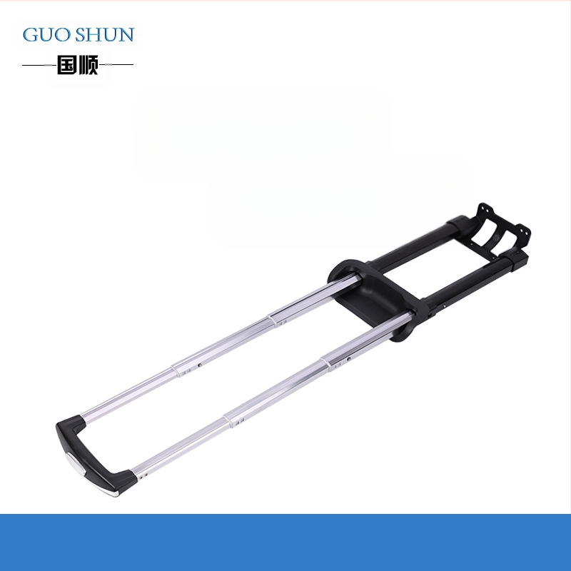 Teleskopinė bagažo rankena – Modelis 208, Guoshun, išorinis plienas / vidinis aliuminis, licencijuota privati prekė