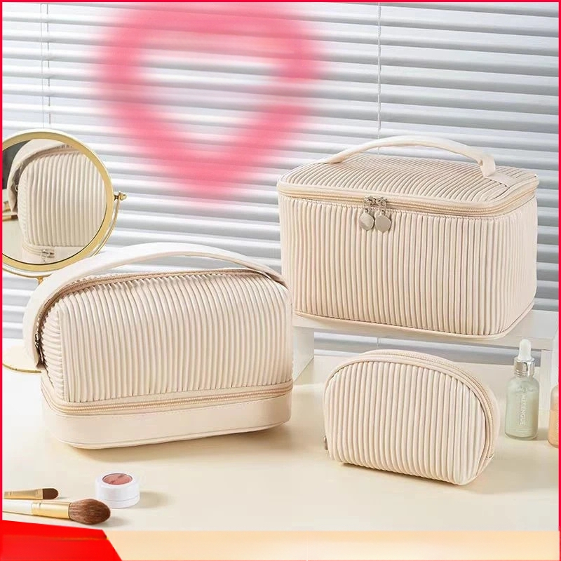 Odinė kelioninė kosmetinė krepšys – Šiaurietiškas stilius, pritaikomas logotipas, prekės kodas HZB515, Homecoming Leather Gifts