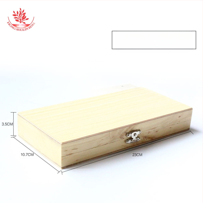 Mangrove дървена кутия за микроскопски слайдове, 20 броя, за училище и лаборатория