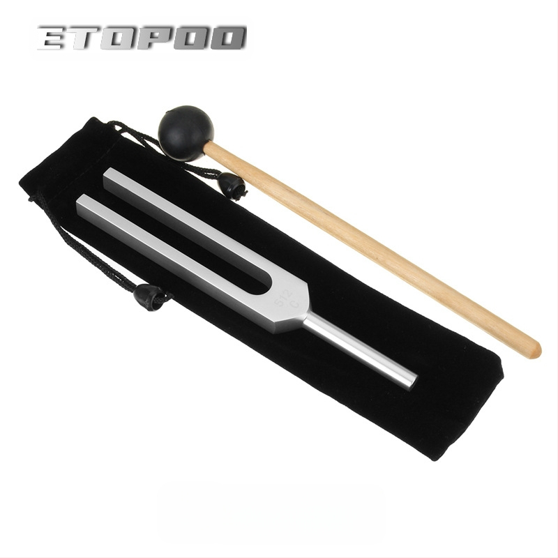 ETOPOO алуминиев сплав 128 Hz ушна почиствателна тунерфорк