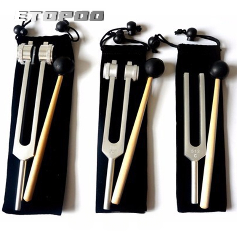 ETOPOO алуминиев сплав 128 Hz ушна почиствателна тунерфорк