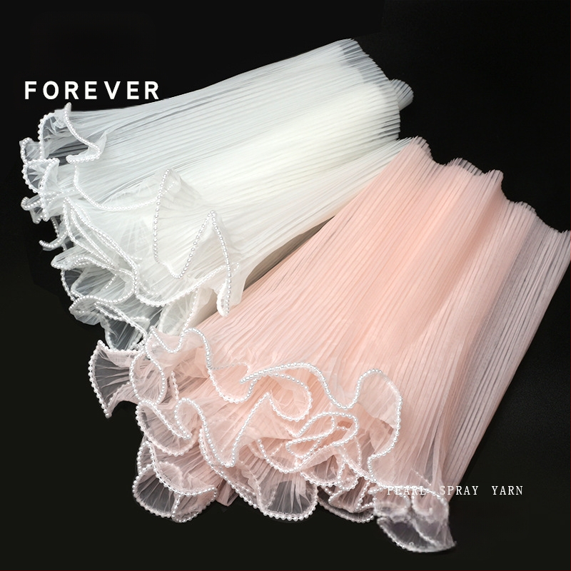 Νήμα γάζας με κυματιστές περλίδες, με μαργαριριάρια, συσκευασία μονής στρώσης, Roland μάρκα