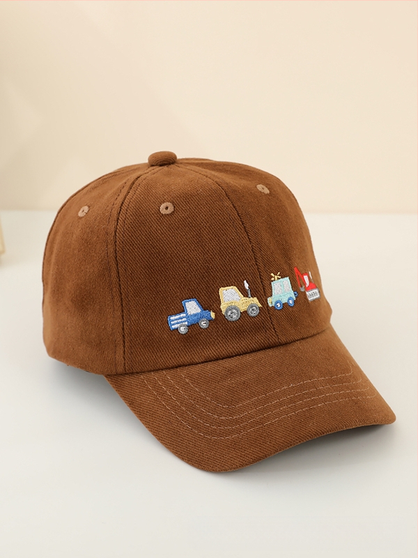 Bērnu beisbola cepure – īss šilters, kupolveida krona, kokvilnas audums 71–80%, UV aizsardzība, vecums 2–4 gadi