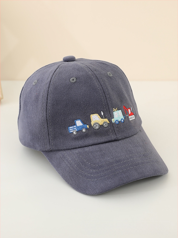 Bērnu beisbola cepure – īss šilters, kupolveida krona, kokvilnas audums 71–80%, UV aizsardzība, vecums 2–4 gadi