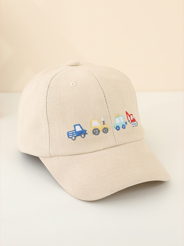 Bērnu beisbola cepure – īss šilters, kupolveida krona, kokvilnas audums 71–80%, UV aizsardzība, vecums 2–4 gadi