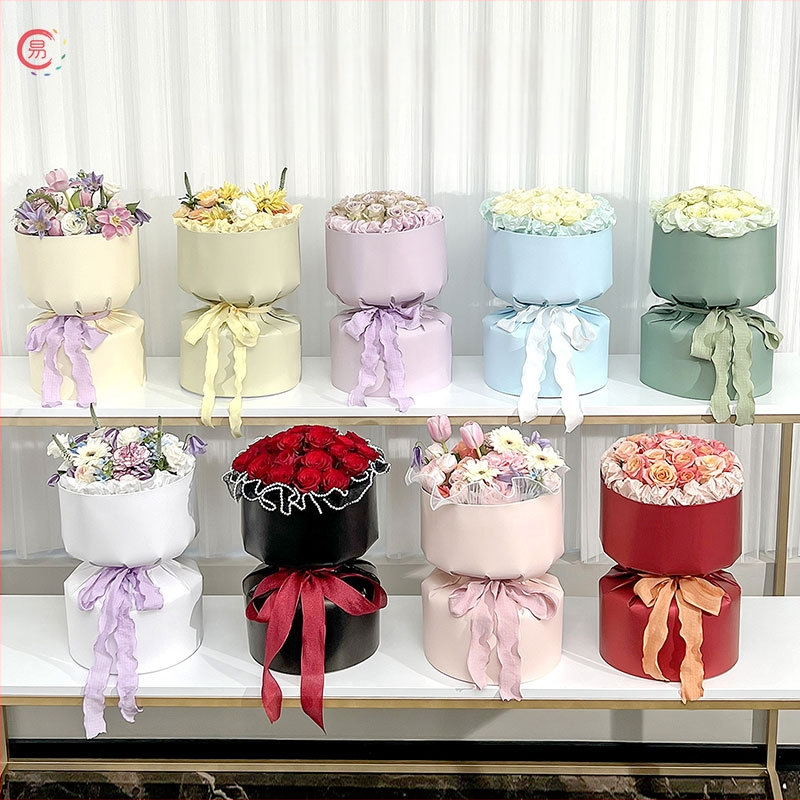 Changyi vienos dalies formavimo plokštelė gėlėms įvynioti, kraft popierius, 5 lakštai pakuotėje