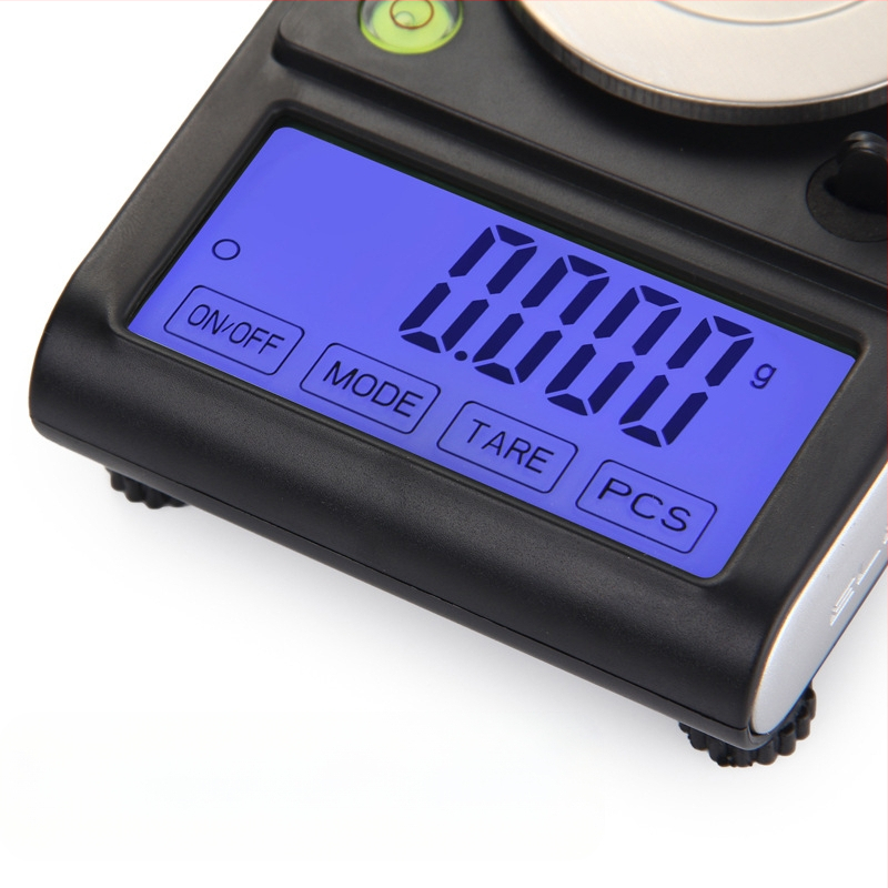 DGGY-501 Papuošalų karatų svarstyklės - 50 g talpa, Elektroninis matavimas, Maitinimas 3xAAA