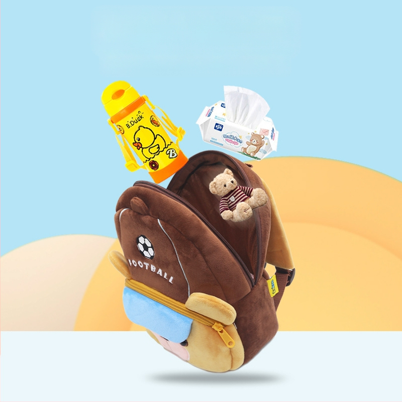 Gyerek plüss hátizsák anime mintával óvodába - uniszex, Coco márka, poliészter bélés, dizájn