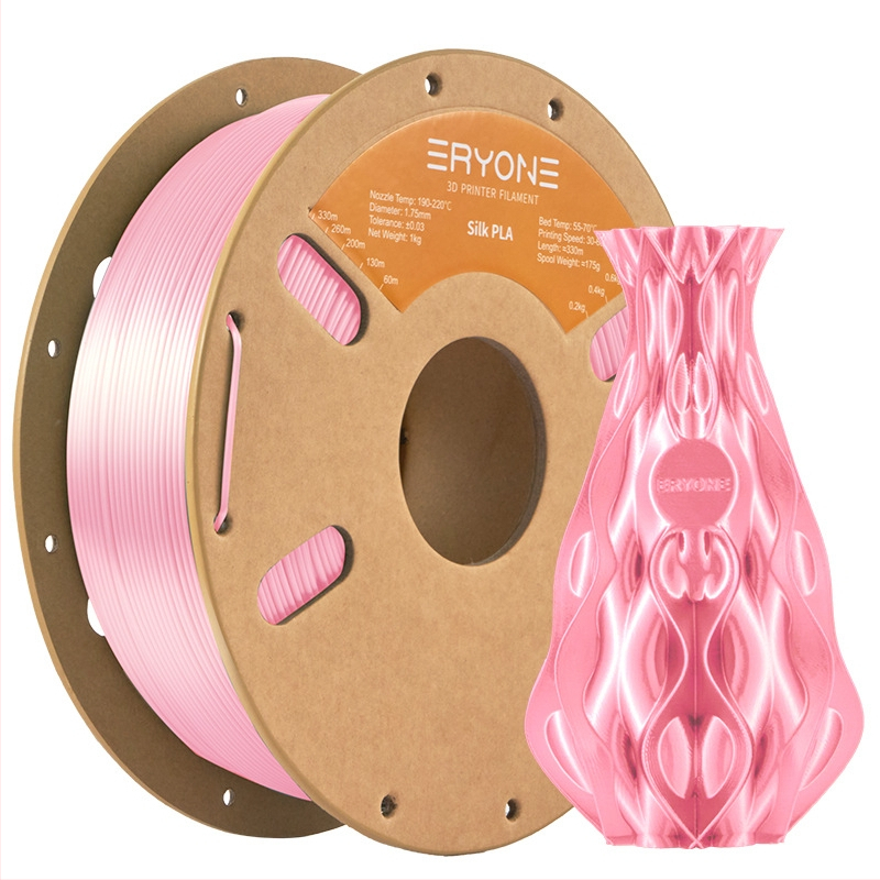 Eryone Silk PLA филамент — кръгло сечение, дължина 330 м, PLA материал