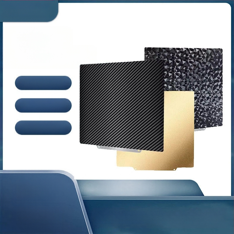 PEI гореща платформа за 3D принтер с магнитна основа и двустранна текстурирана повърхност