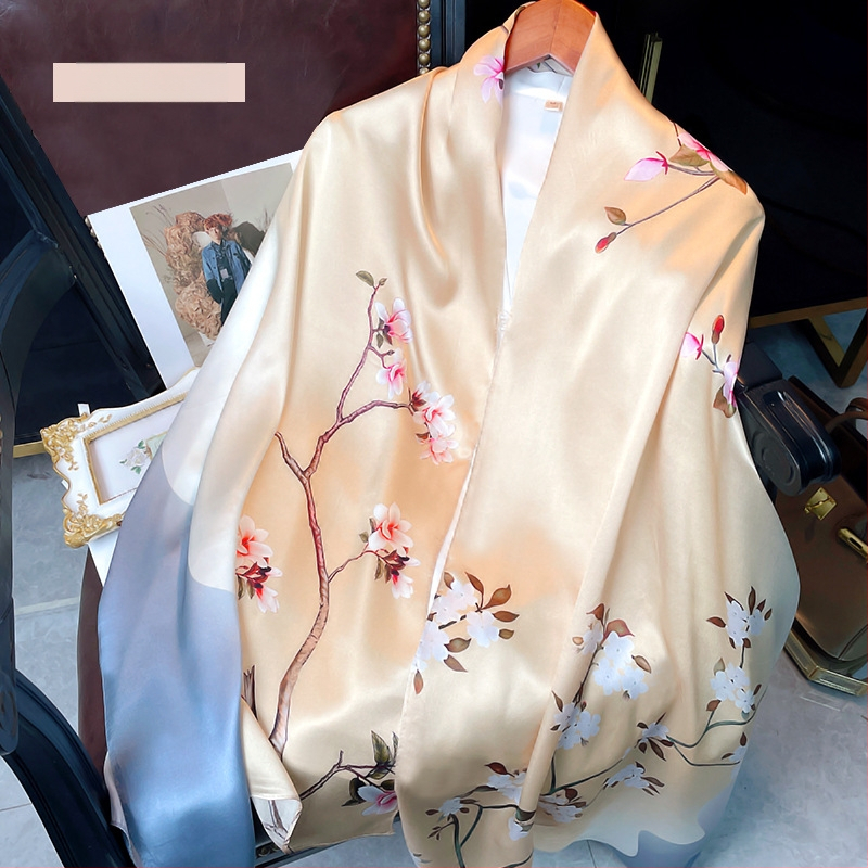 Μαντήλι από συνθετικό μετάξι, φθινοπωρινή σεζόν, άνοιξη 2023 κατάλογος