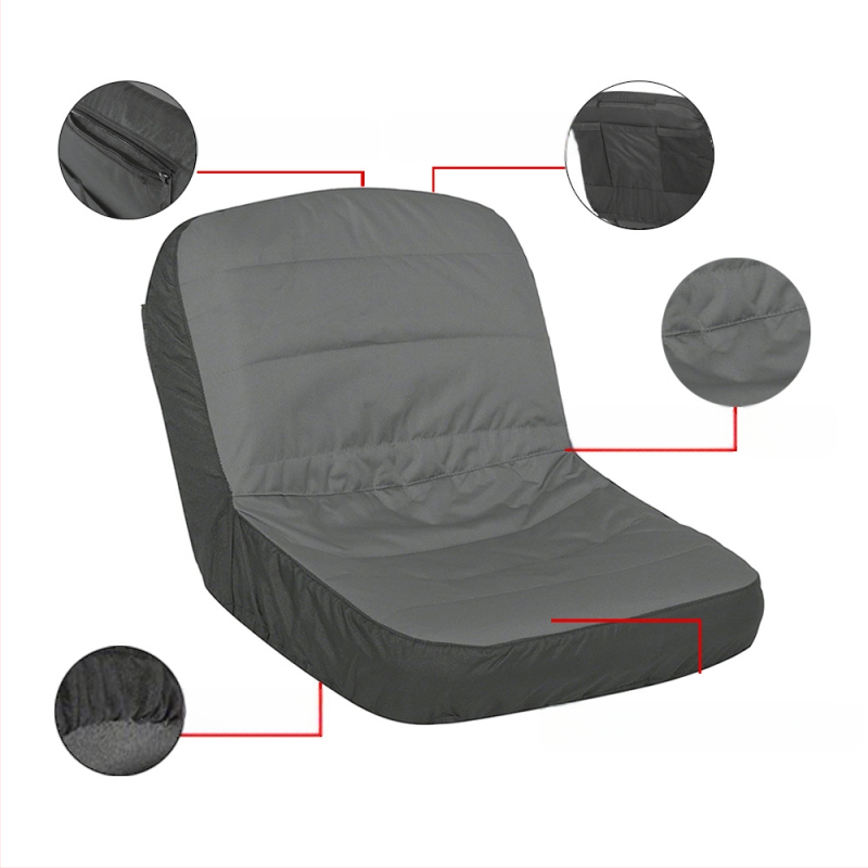 MOXPEER комплект седалка и възглавничка за косачка | Полиестерна тъкан, 70% основен компонент, 30% вторичен компонент | Персонализирана обработка | Модерен стил