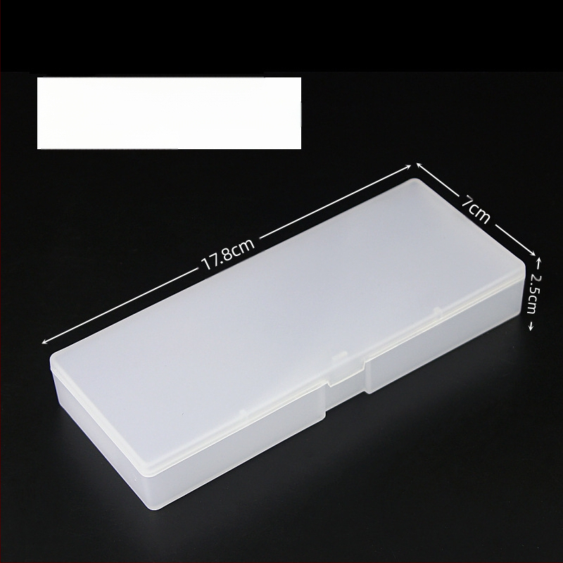 Τετραγωνικό διαφανές κουτί PP από πλαστικό για αποθήκευση με καπάκι, για παιχνίδια και κοσμήματα