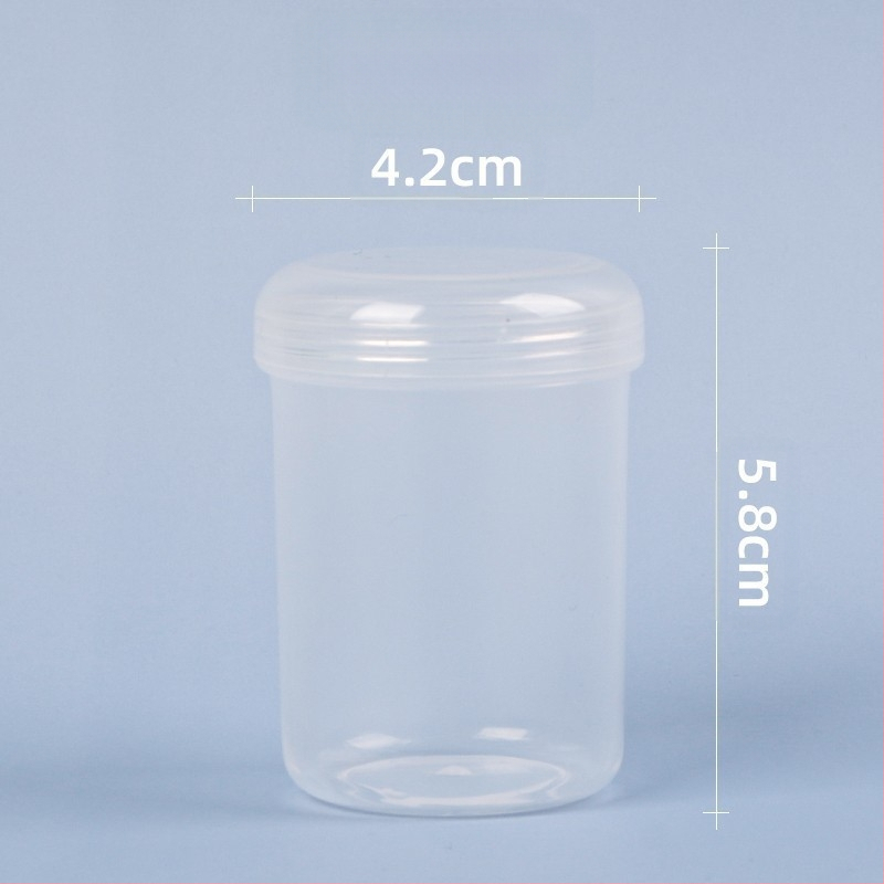 Τετραγωνικό διαφανές κουτί PP από πλαστικό για αποθήκευση με καπάκι, για παιχνίδια και κοσμήματα