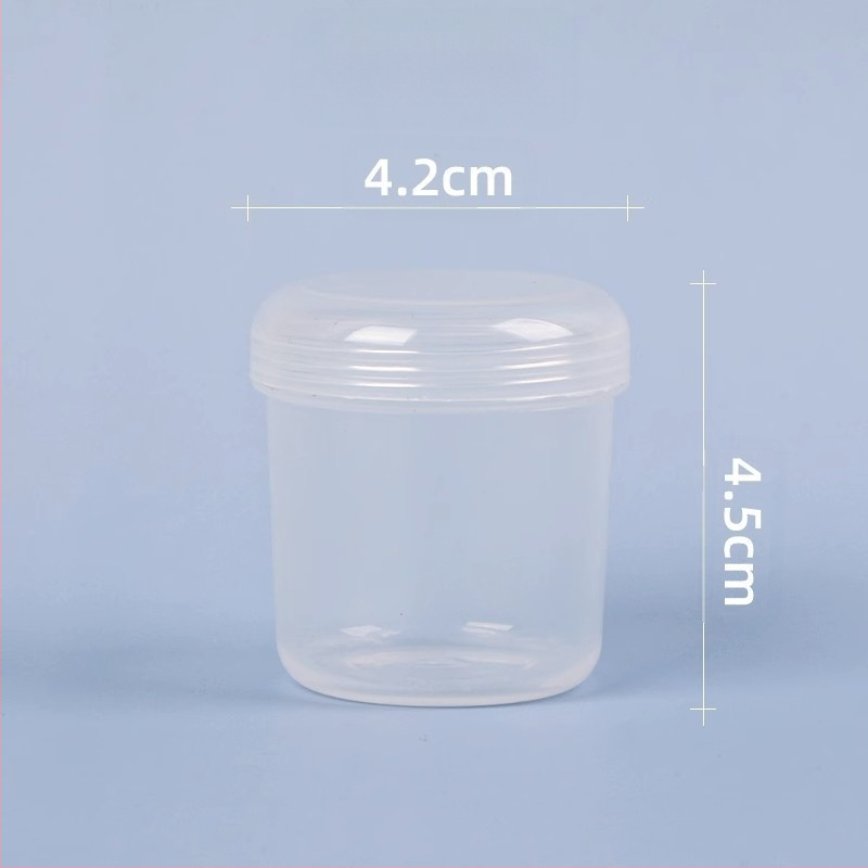 Τετραγωνικό διαφανές κουτί PP από πλαστικό για αποθήκευση με καπάκι, για παιχνίδια και κοσμήματα