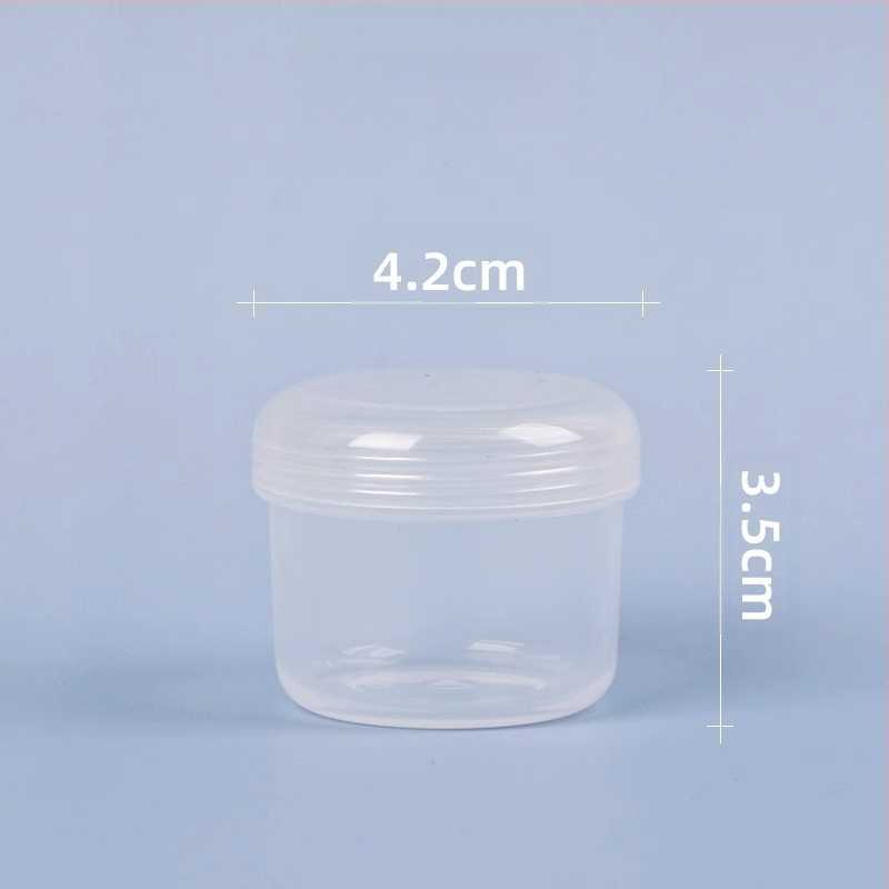 Τετραγωνικό διαφανές κουτί PP από πλαστικό για αποθήκευση με καπάκι, για παιχνίδια και κοσμήματα