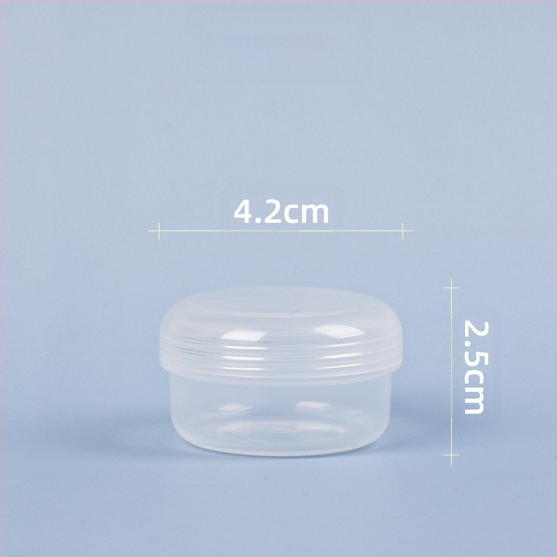 Τετραγωνικό διαφανές κουτί PP από πλαστικό για αποθήκευση με καπάκι, για παιχνίδια και κοσμήματα