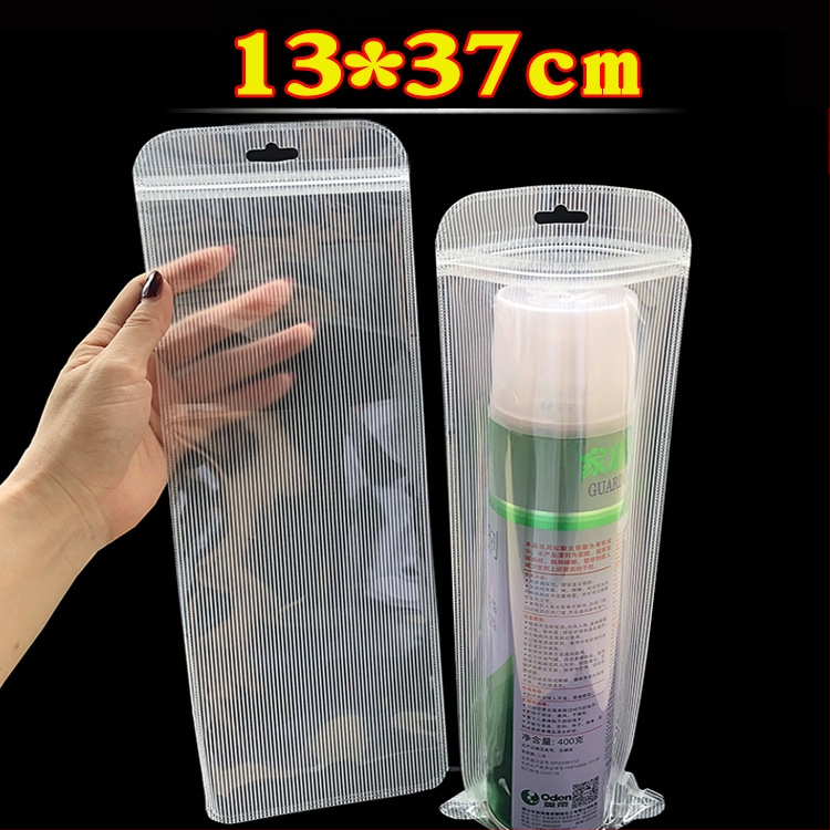 Vrećice za pakiranje uloška za više parova, prozirne matirane s prugastom teksturom, samouzavarujuće s klapnom duljine 3 cm