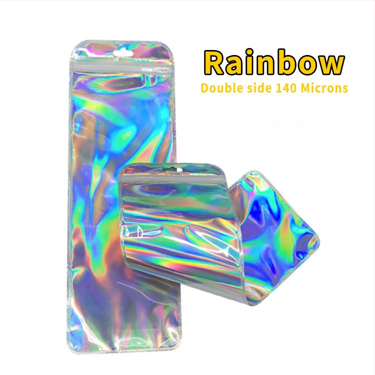 Vrećice za pakiranje uloška za više parova, prozirne matirane s prugastom teksturom, samouzavarujuće s klapnom duljine 3 cm