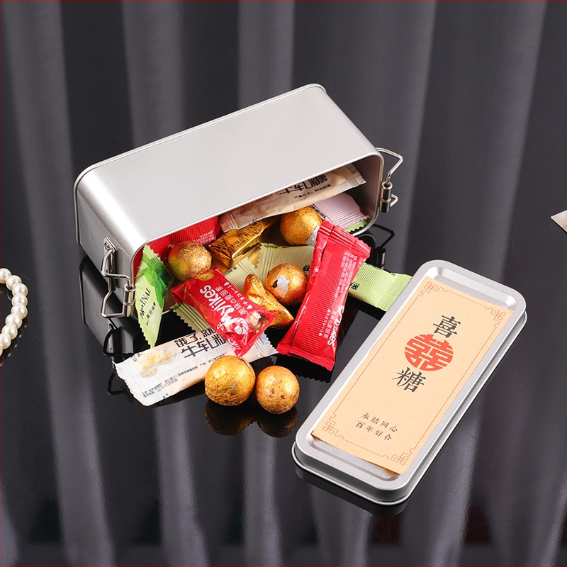 Kutija od tinplate, kvadratnog oblika, model 2352A, offset tiskanje, za opće pakiranje