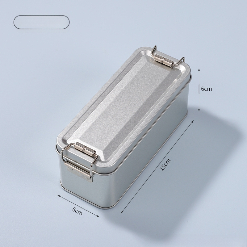 Kutija od tinplate, kvadratnog oblika, model 2352A, offset tiskanje, za opće pakiranje