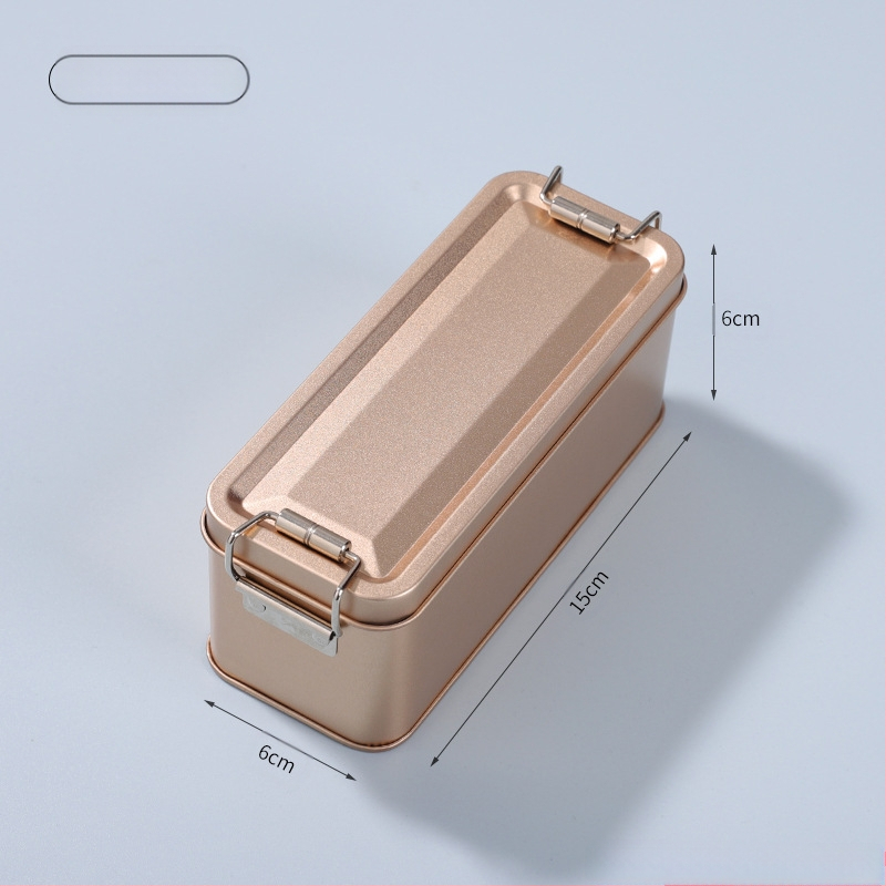 Kutija od tinplate, kvadratnog oblika, model 2352A, offset tiskanje, za opće pakiranje