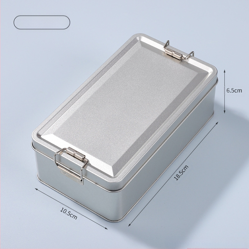 Kutija od tinplate, kvadratnog oblika, model 2352A, offset tiskanje, za opće pakiranje