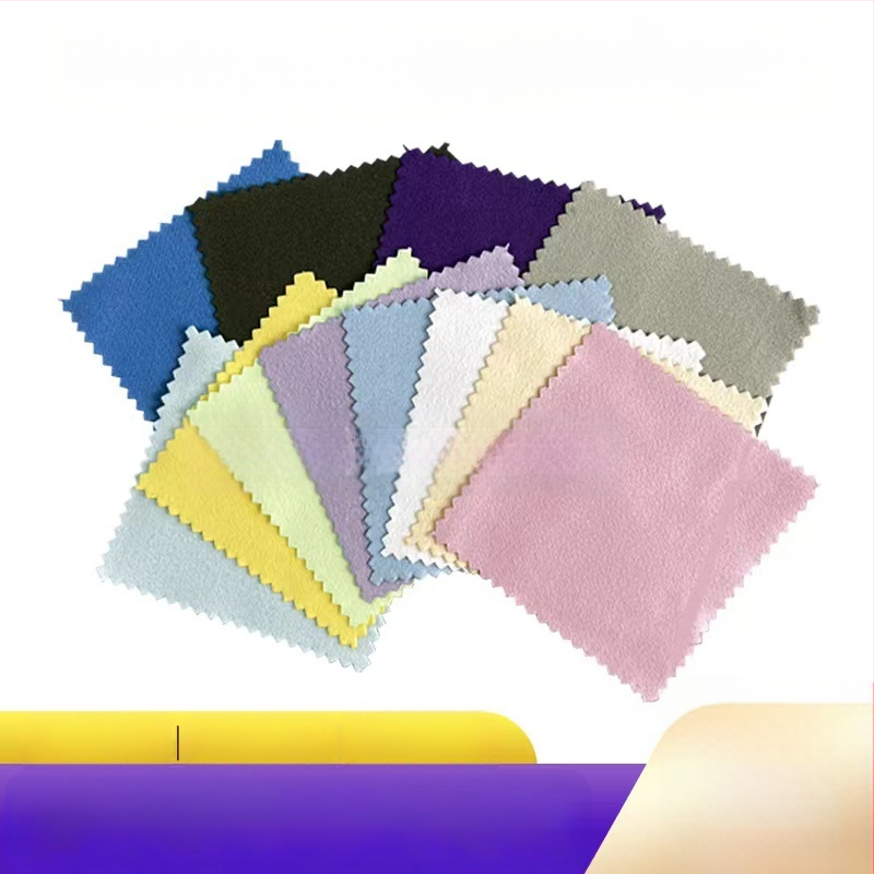 Dviejų pusių veliūrinė šluostė juvelyrinių dirbinių valymui ir poliravimui