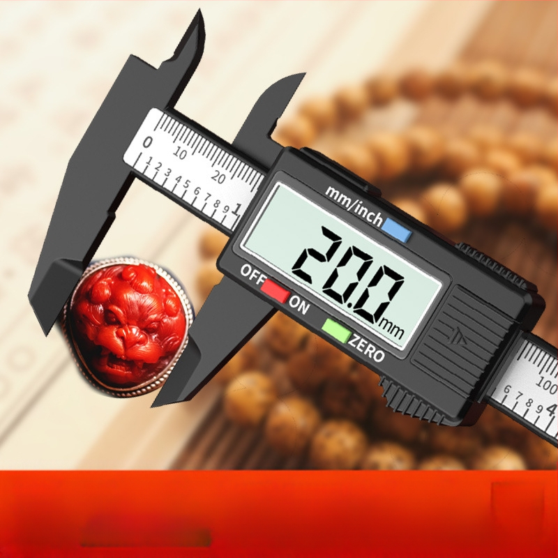 Jingling Ψηφιακός Βερνιέρ Κάλιμπερ – Υψηλής Ακρίβειας Ηλεκτρονικό Κάλιμπερ για Βραχιόλια από Νεφρίτη