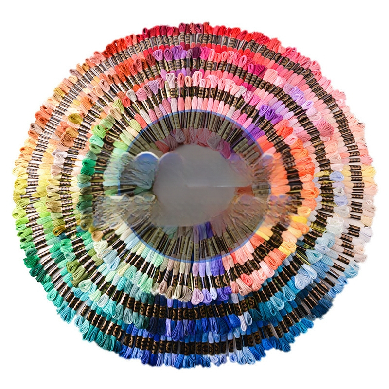 airo siuvimo siūlų rinkinys — poliesterio medvilnės medžiaga, namų tekstilei, tinka kryžiniam siuvinėjimui