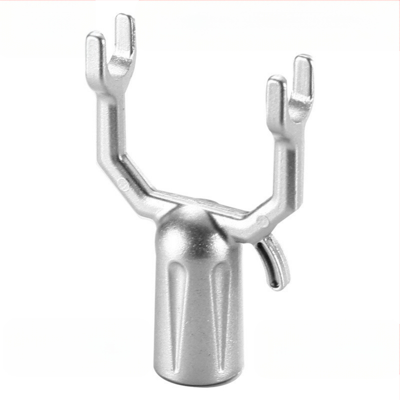 Глава на вилица за сушене на дрехи от цинкова сплав, за балкон, модерен минималистичен стил, марка Military Elegance