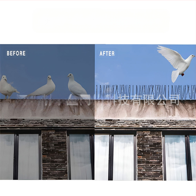 Archerfish неръждаеми стоманени шипове против птици и котки, модел arcbs02, репелент за птици, устойчиви на корозия