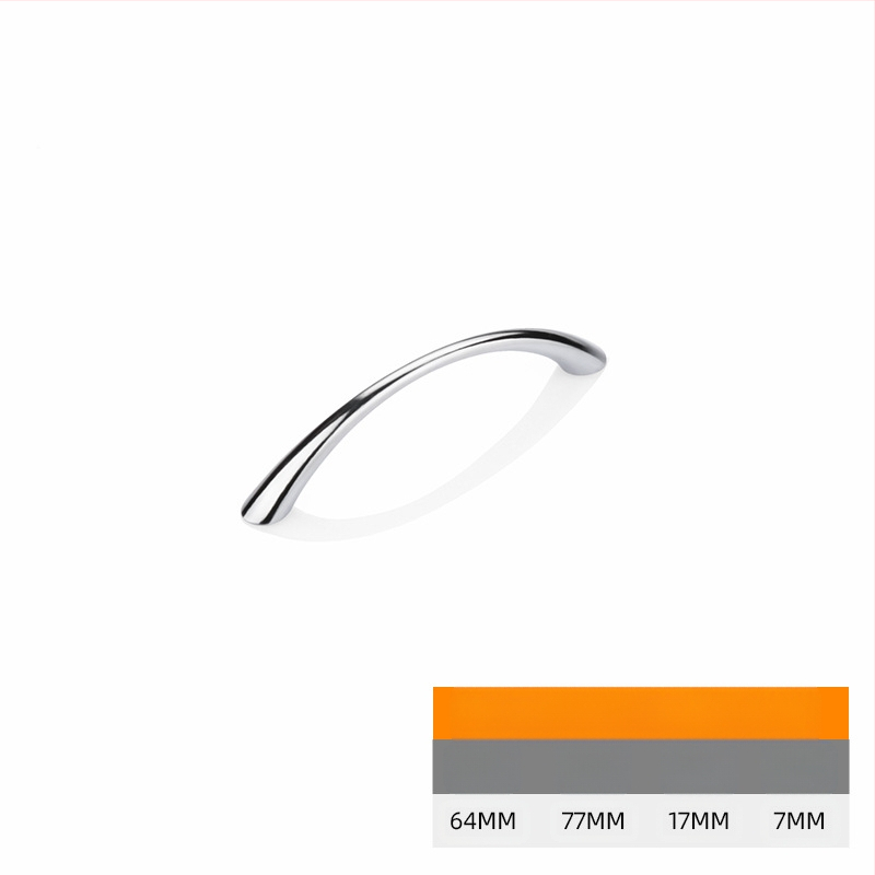 Spintelės ir stalčiaus rankena – cinko lydinys, elektroplatingas paviršius, Modelis 211, atspari dilimui ir korozijai