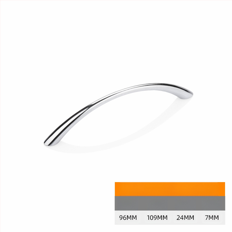 Spintelės ir stalčiaus rankena – cinko lydinys, elektroplatingas paviršius, Modelis 211, atspari dilimui ir korozijai
