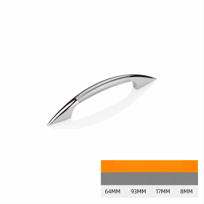 Spintelės ir stalčiaus rankena – cinko lydinys, elektroplatingas paviršius, Modelis 211, atspari dilimui ir korozijai