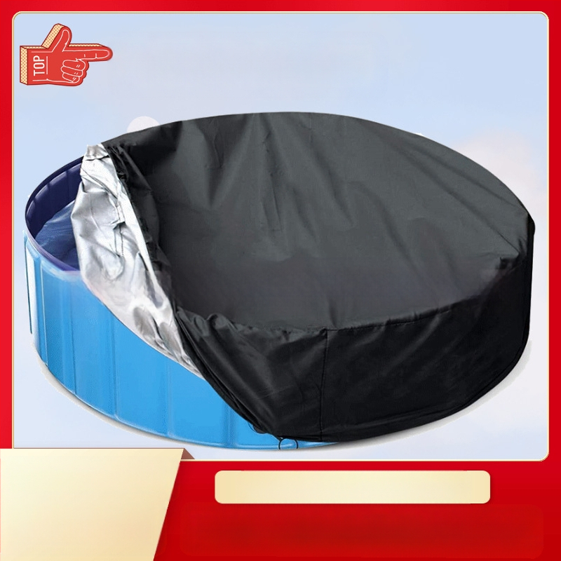 Ārējais baseina pārklājs — Oxford audums, pielāgojams, putekļu un saules aizsardzība, drukāts logotips