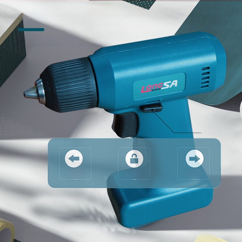 Ръчна 8V акумулаторна литиева бормашина с въртене напред и назад