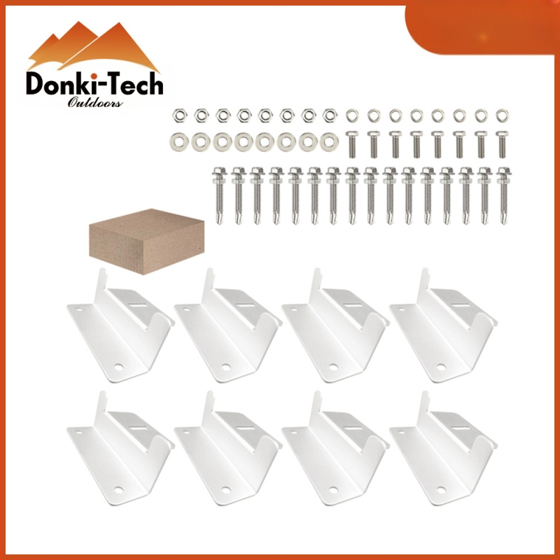 Z laikiklis saulės moduliui – aliuminio lydinys, fotovoltinis blokas, Donchi