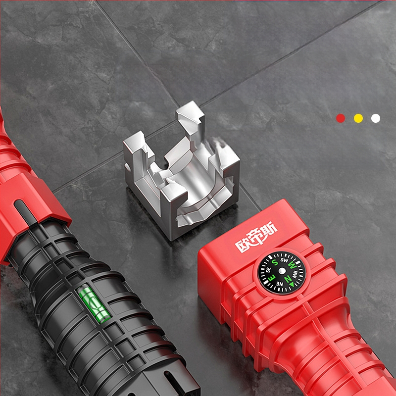 Otis осем в едно мултифункционално средство за сваляне на смесителя за мивка – пластмасова конструкция, тръбен ключ, за кухня и баня