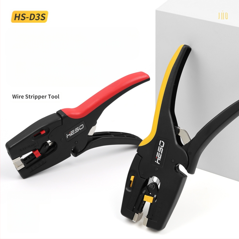 Clește automate pentru dezizolarea cablurilor - unealtă multifuncțională pentru electricieni, dezizolare și tăiere cabluri (Brand: HESO; Greutate: 180 g; Specificații: 8)