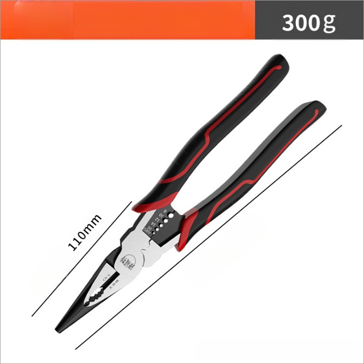 Električarski višenamjenski kliješt s ekscentričnim mehanizmom štednje napora, industrijske klase univerzalni kliješti za rezanje žice, kapacitet rezanja 4,6 mm