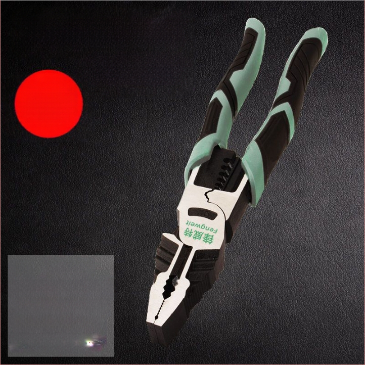 Električarski višenamjenski kliješt s ekscentričnim mehanizmom štednje napora, industrijske klase univerzalni kliješti za rezanje žice, kapacitet rezanja 4,6 mm