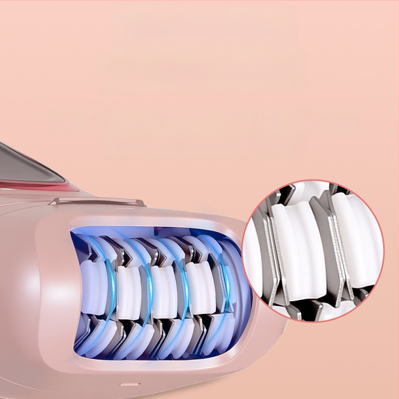 HATTEKER HT-582 USB Električni aparat za uklanjanje dlačica – 5-u-1 za cijelo tijelo, glava od nehrđajućeg čelika, mokro/suvo, brijač za lice i masaža lica