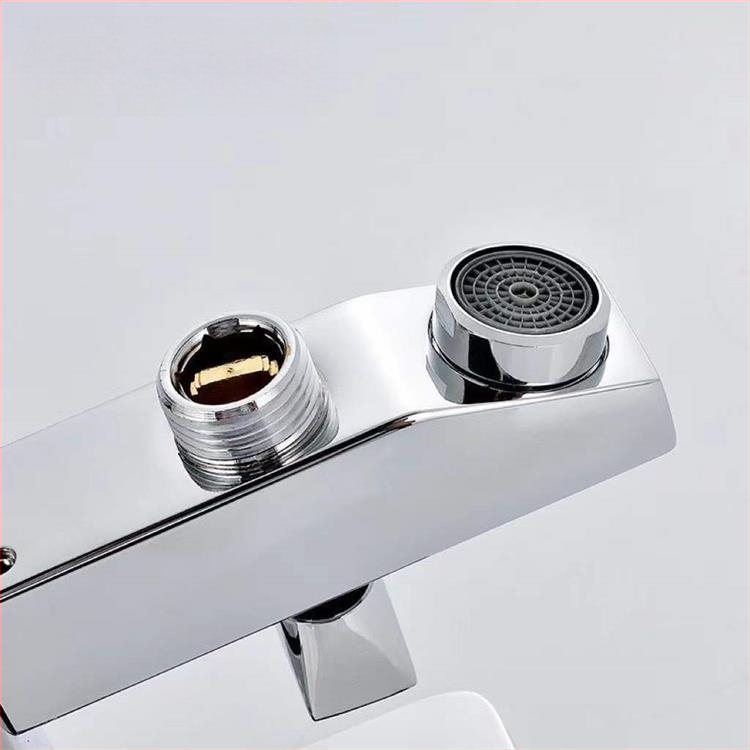 Viso vario dušo maišytuvo su mišriu ventiliu, karšta/šalta, modelis AT049, 15 mm įvadai