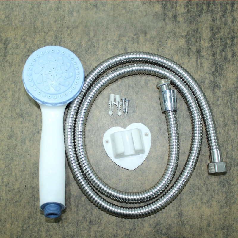 Paslėptas dušo maišytuvas iš nerūdijančio plieno, įmontuotas į sieną, keraminės vožtuvo šerdies