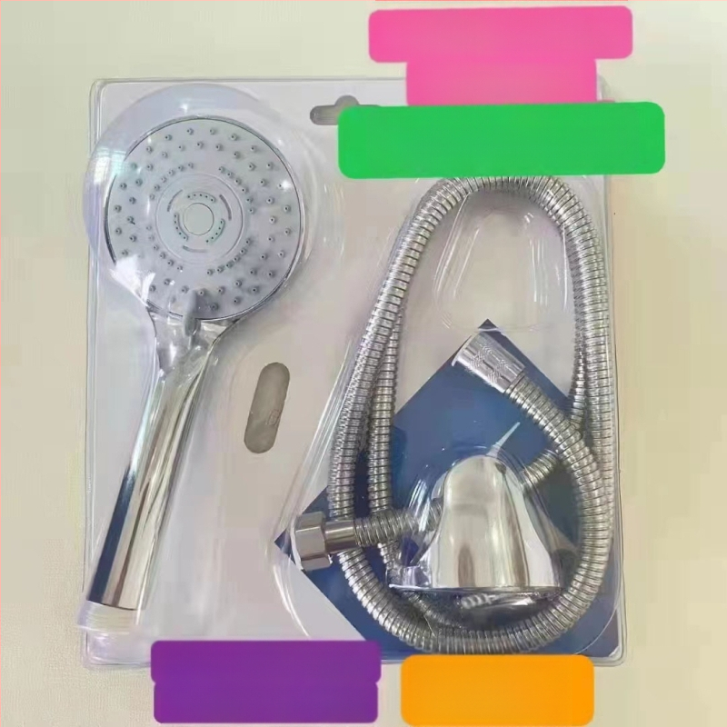 Paslėptas dušo maišytuvas iš nerūdijančio plieno, įmontuotas į sieną, keraminės vožtuvo šerdies