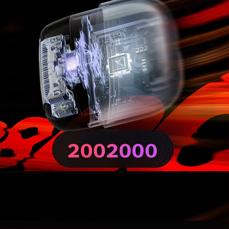 Panasonic elektrinis skustuvas, 3 galvų reciproku pjovimas, be šepetėlių variklis, plūdžio konstrukcija, įkraunamas, 60 min veikimo laikas