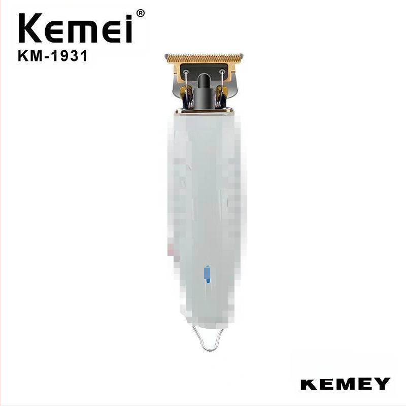 Ηλεκτρικό ψαλίδι μαλλιών KM-1931 – KEMEI, φόρτιση τύπου, κεφαλή κοπής από ανοξείδωτο ατσάλι, ισχύς 3