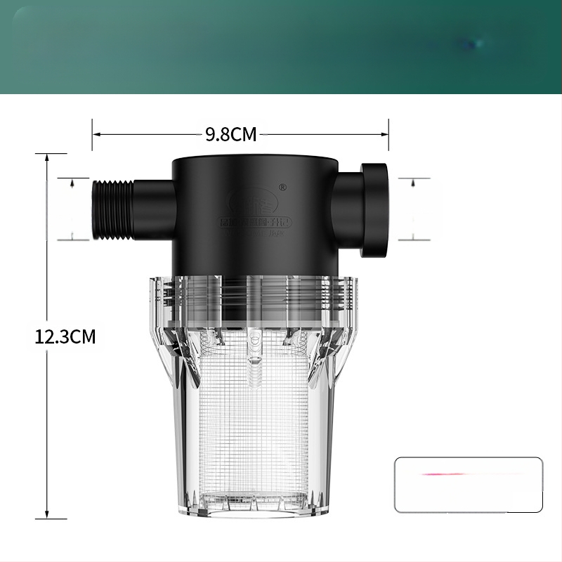 Inline priešfiltras geriamam vandeniui – nerūdijančio plieno filtras, 1 lygio filtravimas, nuosėdų pašalinimas, keičiamas filtravimo elementas